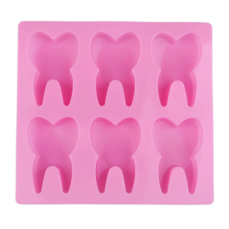 

Silicone Mini Tooth Mold Handmade Soap Making Resin Casting Fondant Mould Chocolate Cake Decorating Tools Crafting DIY Molds
