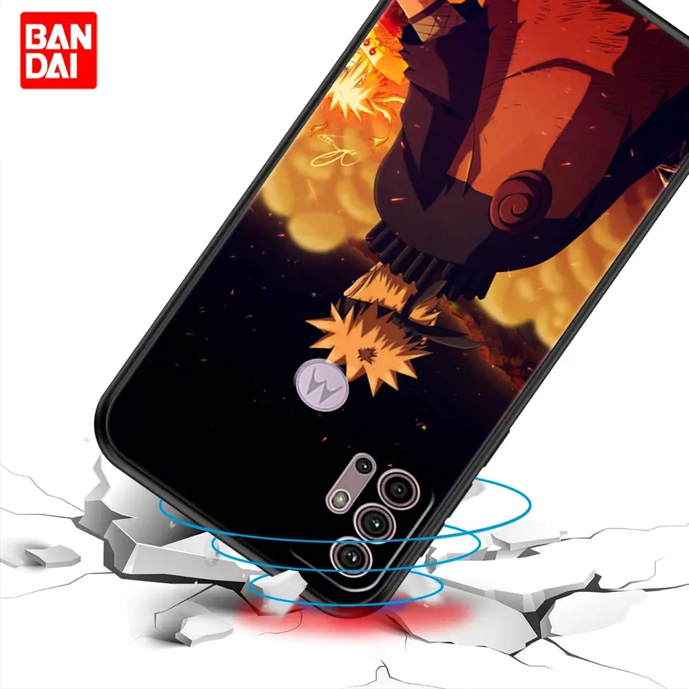 cover case for motorola moto g30 g50 g60 g8 g9 g200 g31 g60s power plus play lite bag capa armor phone soft naruto anime dark free global shipping