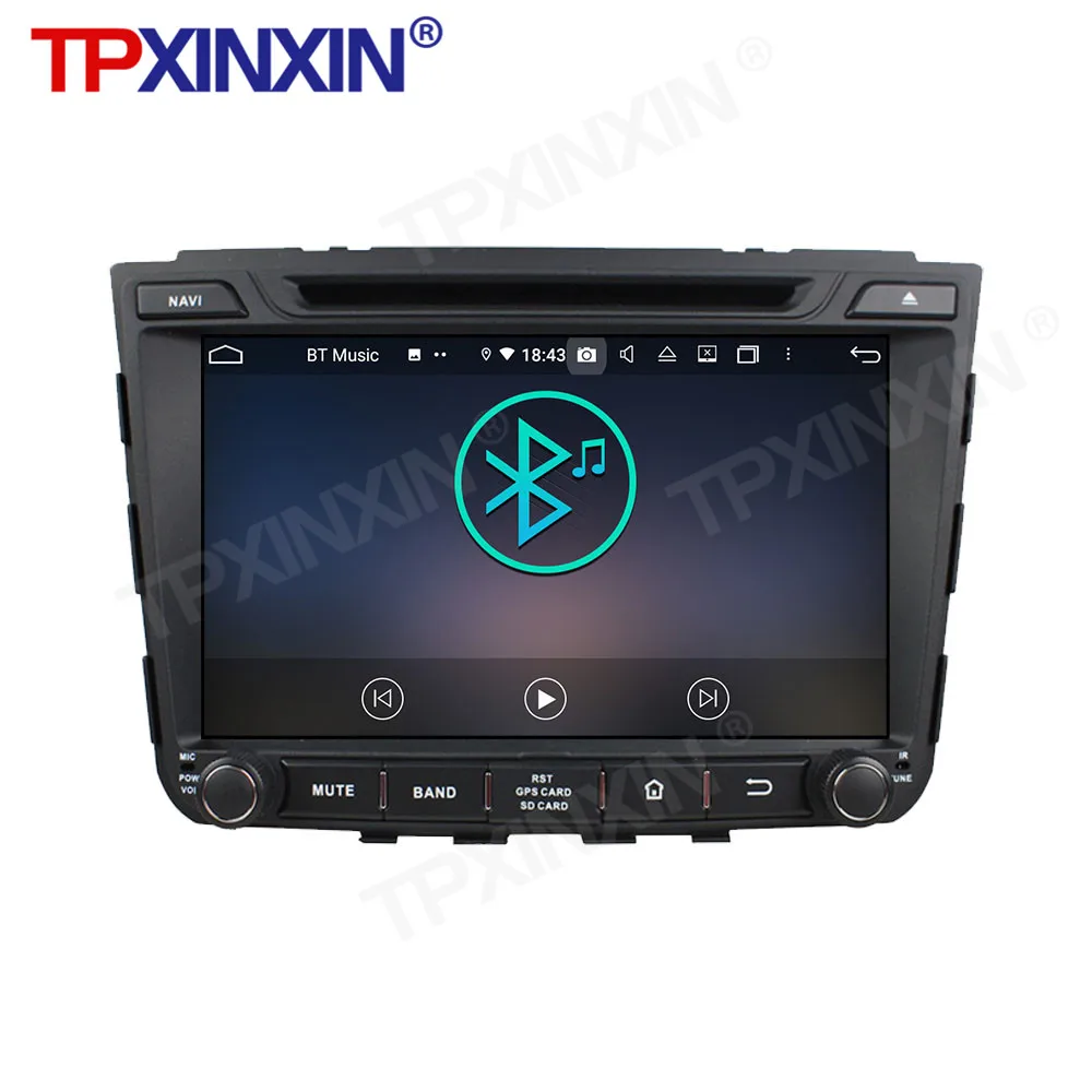 Автомагнитола на Android 13 0 8 + 256 ГБ GPS для Hyundai Creta ix25 2014-2017 головное устройство с