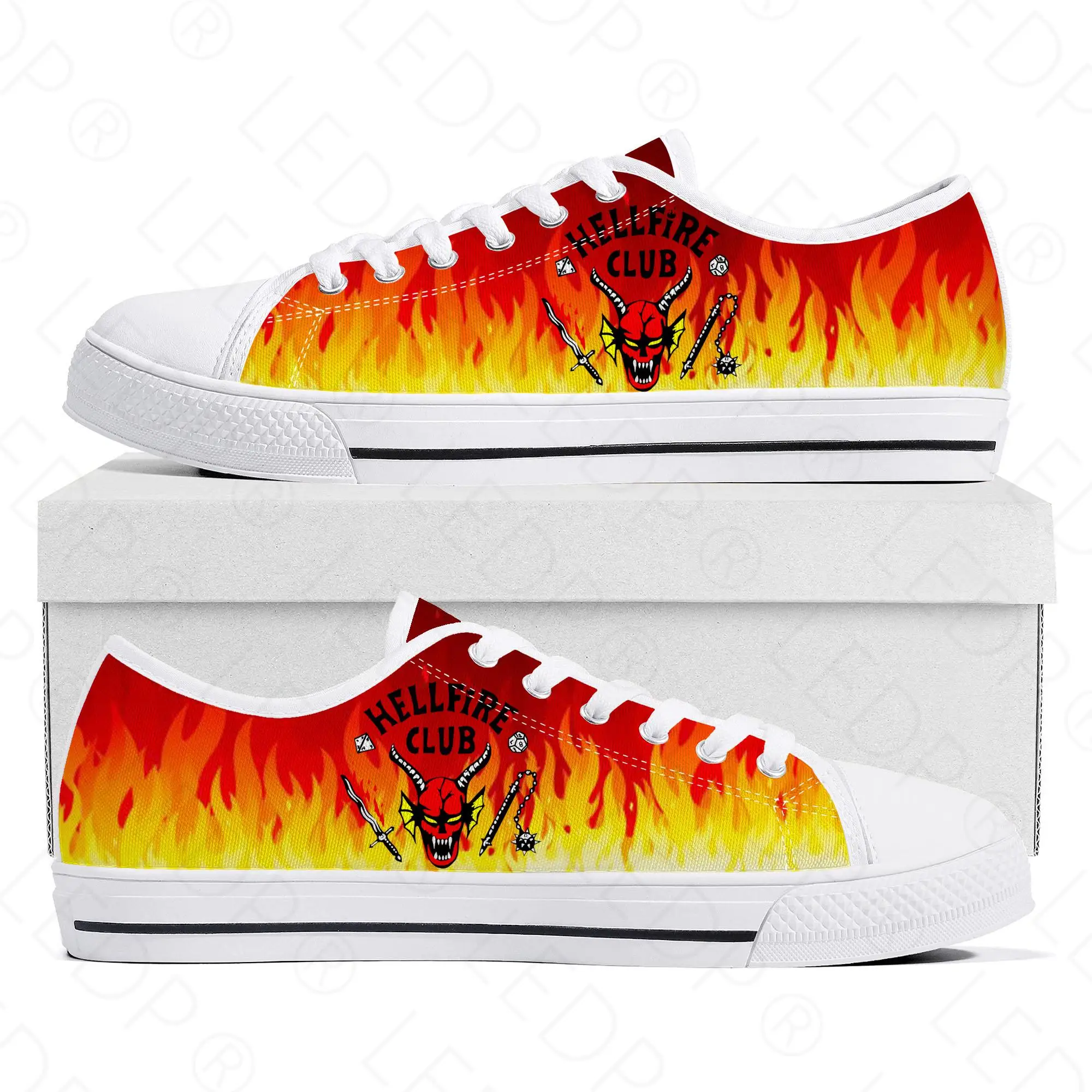 

Кроссовки с низким верхом Эдди мунсон очень странные дела хеллфайер Клуб Мужские Женские подростковые холщовые кроссовки повседневная обу...