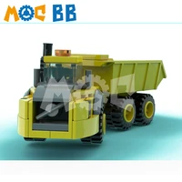 moc small a60h dump truck toy compatible with le educational toys boys girls holiday gifts