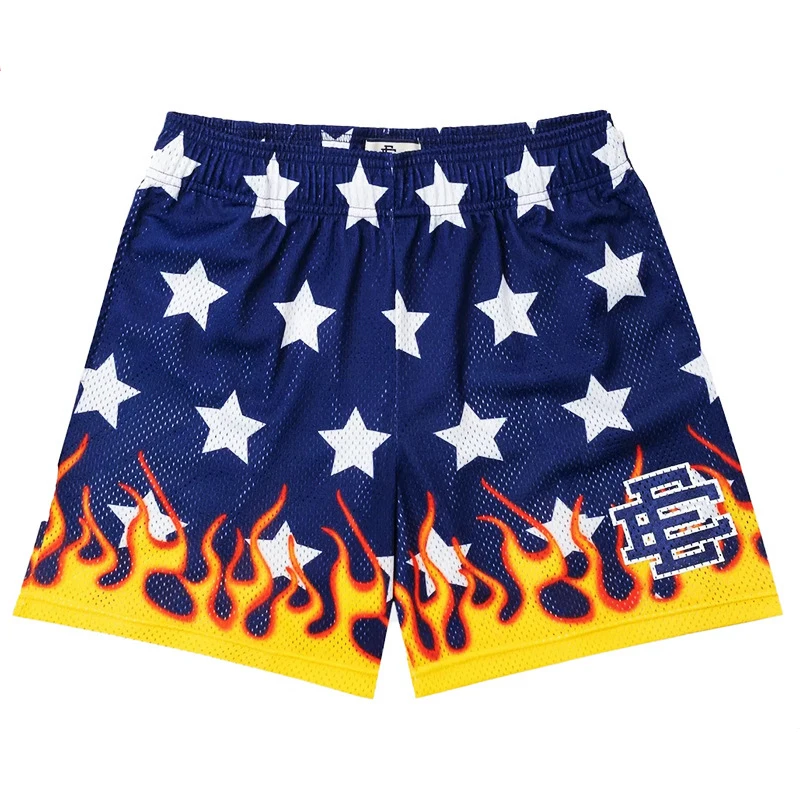 

Шорты мужские спортивные из сетчатой ткани, с очертаниями Нью-Йорка
