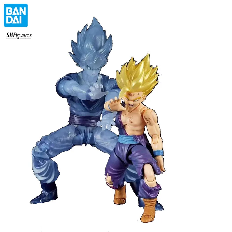 

In Stock Bandai SHF Dragon Ball Son Gohan Genuine Anime Figure Model Doll Action Figures Collection Toys for Boy birthday Gifts