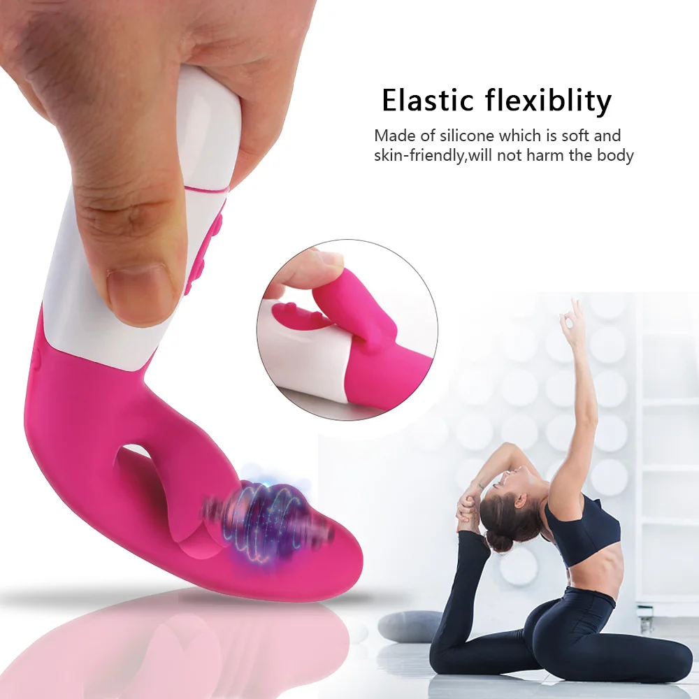 30 скоростей вибратор точки G для женщин Кролик фаллоимитатор мастурбация