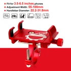 Универсальная Алюминиевая Подставка для телефона AUBTEC с GPS для мотоцикла и велосипеда, держатель для сотового телефона с креплением на руль для всех смартфонов