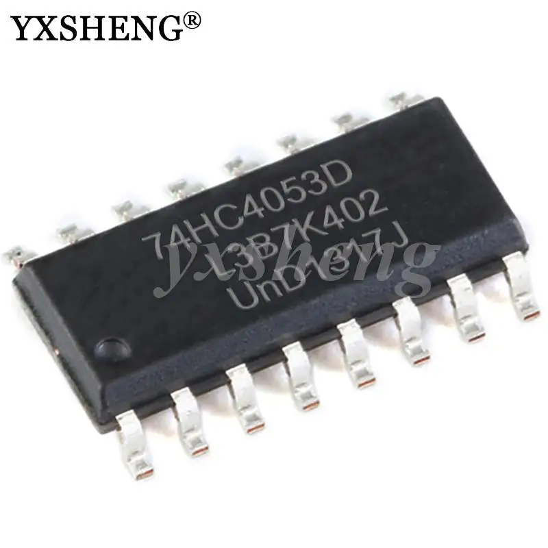 10 шт., 74HC4053D SOP16 74HC4053 74HC4050D 74HC4051D 74HC4052D 74HC4060D 74HC4066D 74HC4094D SOP-16, Новый чипсет с интегральной схемой SMD