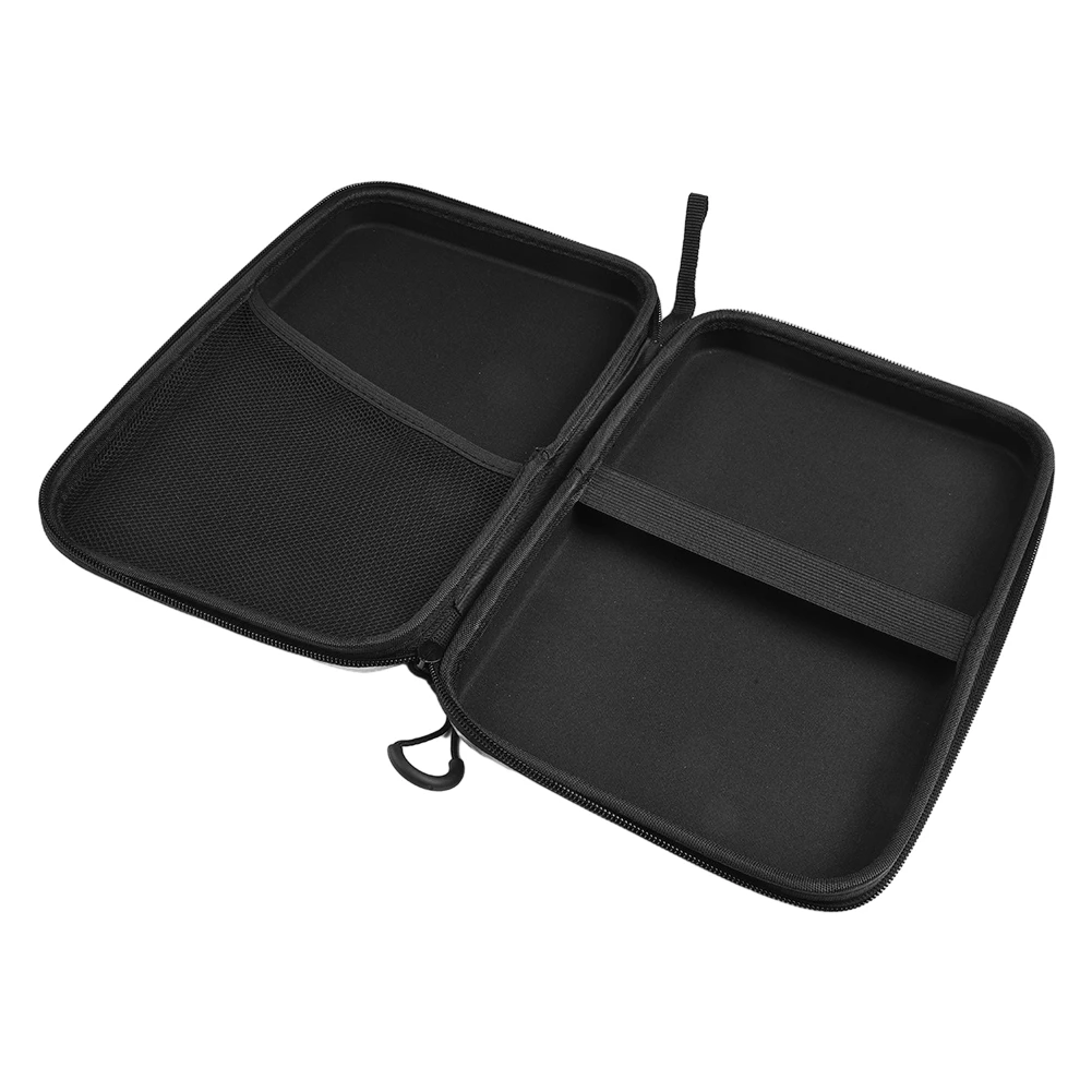 

Cover Package Table Tennis Bag 170g Weight 290x195x50mm Drop-resistant EVA Material Silver Sturdy Body Beautiful