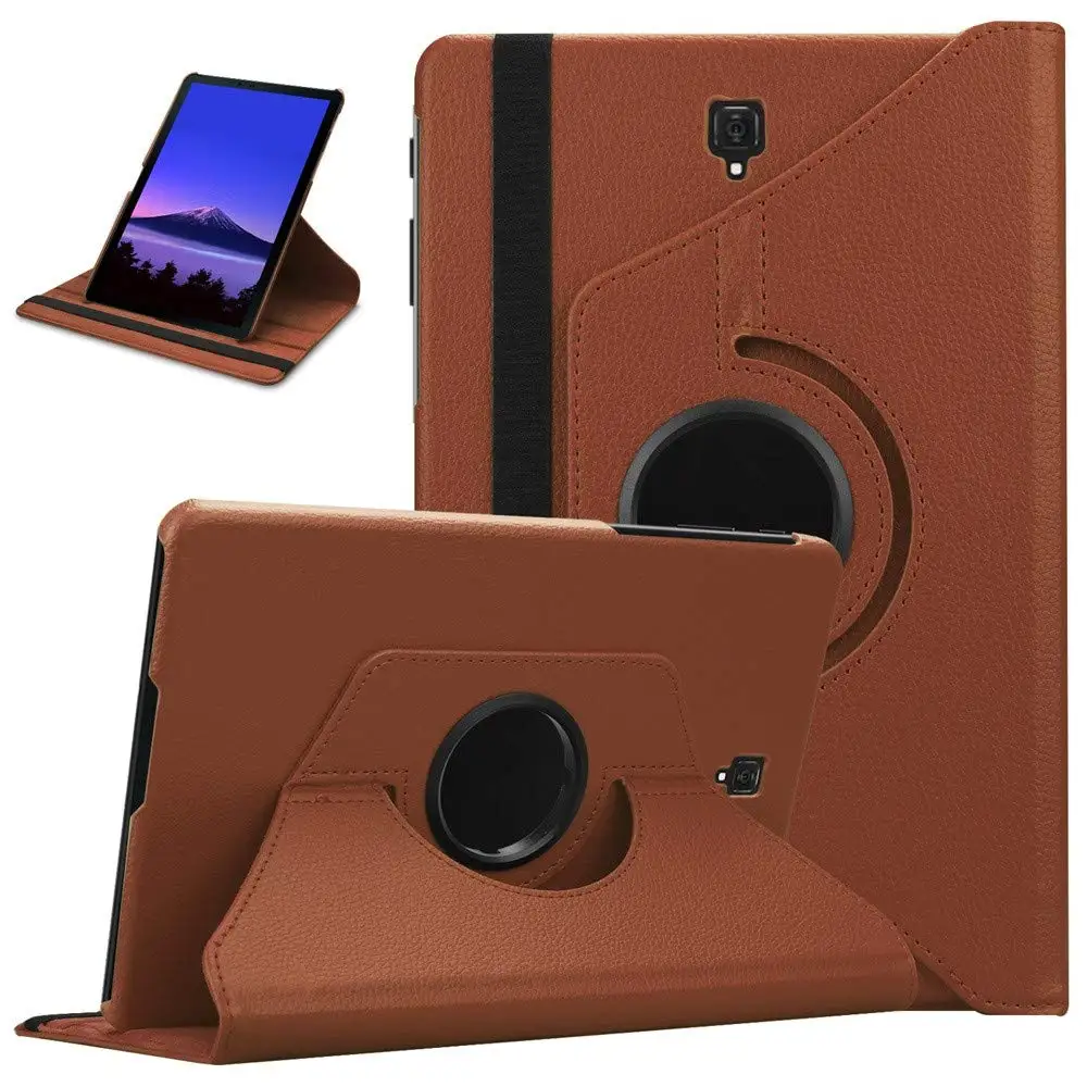Case Cover for Samsung Galaxy Tab S4 10.5inch SM-T830 Wi-Fi/SM-T835 4G LTE 2018 Release Tablet PU Flip Stand Flip Kickstand Case