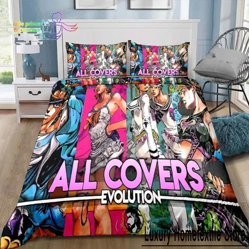 JoJolion комплект постельного белья для приключений одиночный полный королевский