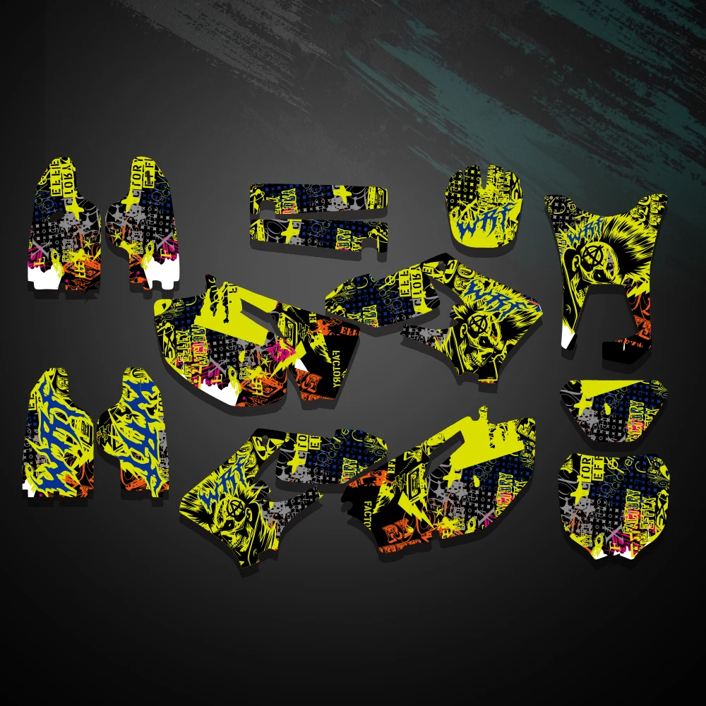 

Графические фоны Наклейка для Yamaha WR250F WR450F WRF250 WRF450 2005 2006 WRF 250 450 WR 250F 450F