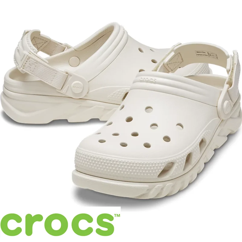 Классические сабо Crocs унисекс для взрослых цвет белый/черный