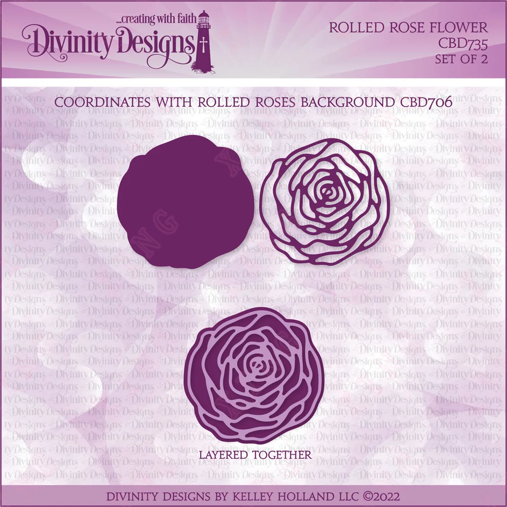 

Newest Diy Scrapbook Paper Decoration Embossing Mold Rolled Rose Flower Metal Cutting Dies Diy Gift Card Handmade Craft Template