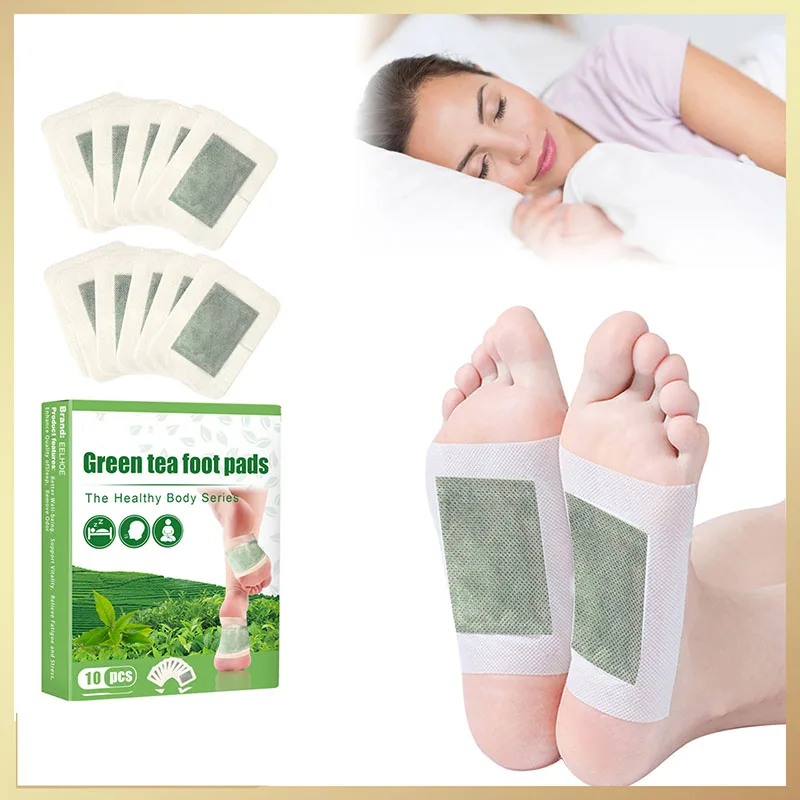 

Пластыри для ног с зеленым чаем улучшают качество сна, снимают напряжение и усталость тела, помогают ухаживать за здоровьем ног