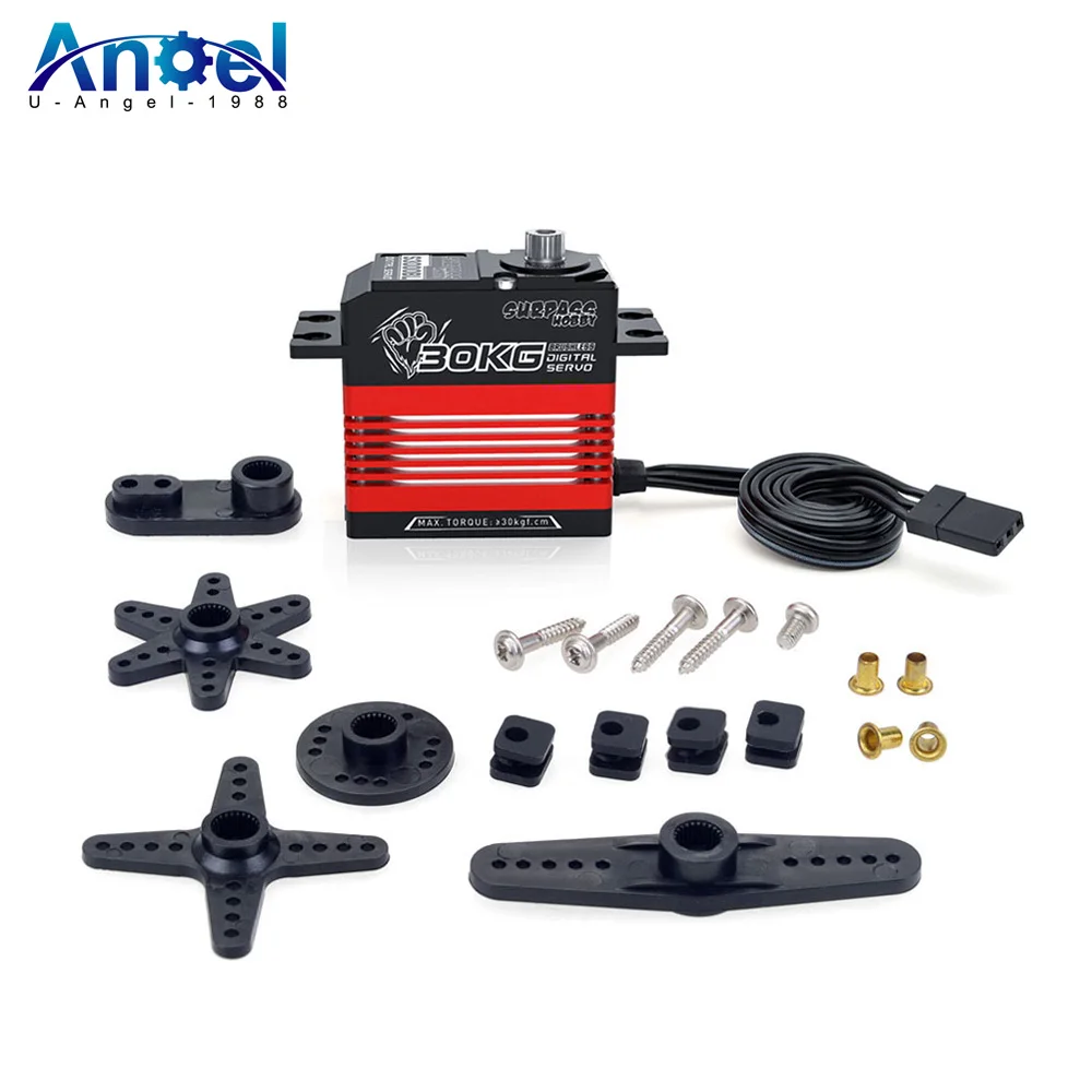 Сервопривод цифровой SURPASS HOBBY полностью металлический водонепроницаемый, 16/23/24/25/30/70 кг