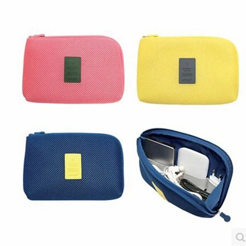 

Digital Storage Bag USB Data Cable Organizer Earphone Wire Bag Pen Power Bank Travel Kit Case Pouch Electronics Accessories