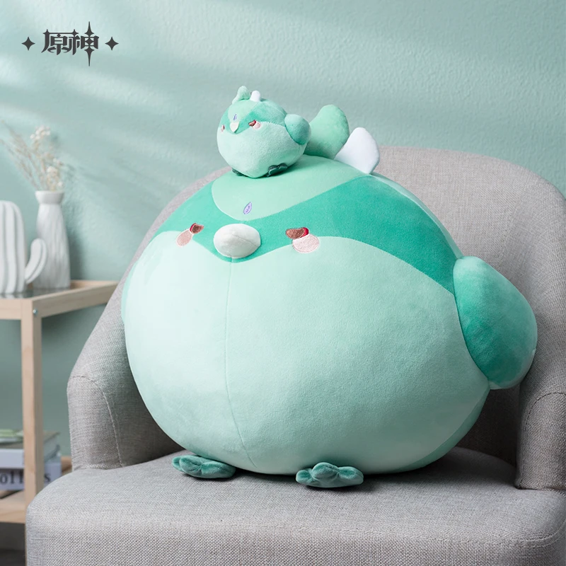 

Anime Genshin Game Impact Xiao Cosplay Galactic Empire Zoo Themed Plush Pillow Soft Kids Toys Halloween Doll Pendant Key Chain