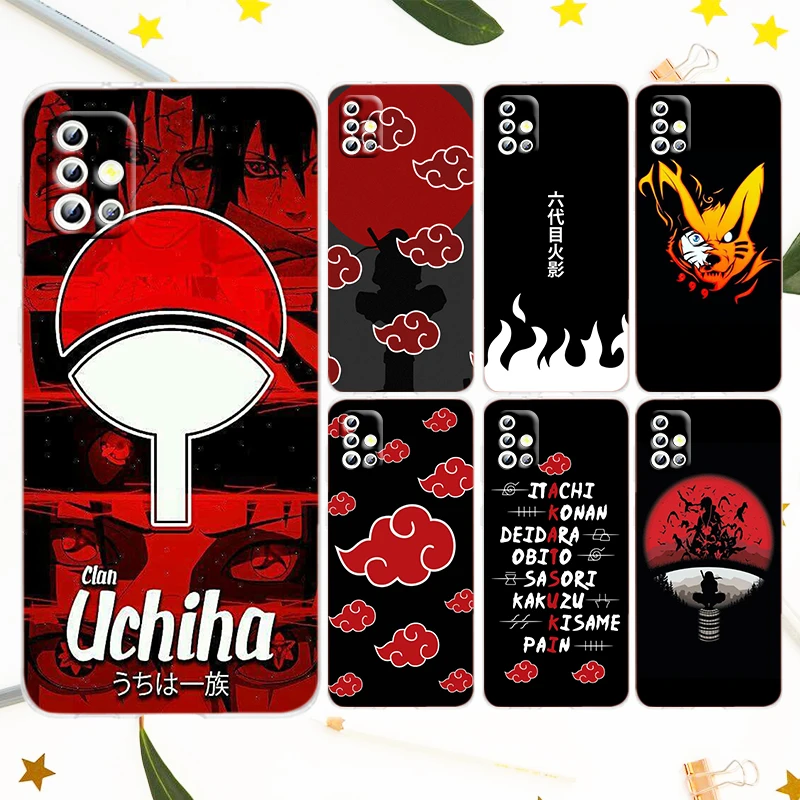 

Comic Naruto Logo Art For Samsung Galaxy A50 A30 A73 A71 A53 A52 A51 A33 A32 A22 A03 A03S A02S A31 Transparent Phone Case