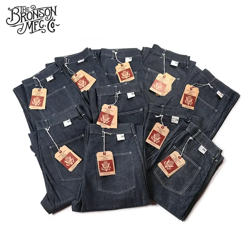 Брюки для комбинезонов Bronson CCC P40 джинсовые брюки с кромкой 10 унций армейские