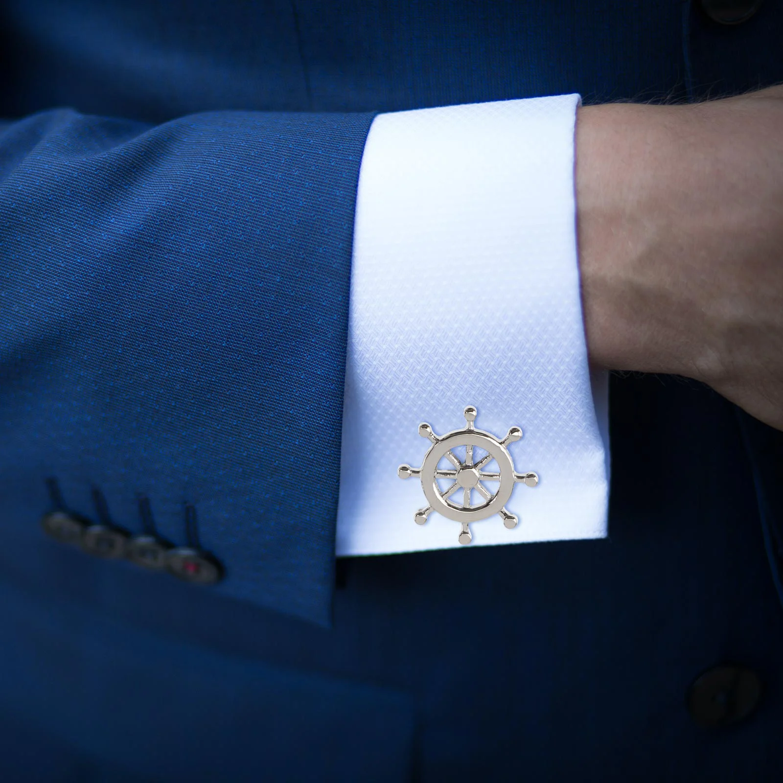 

Cufflinks Men Nautical Mens Shirt Compass Decor Wedding Coat Button Unique Men's