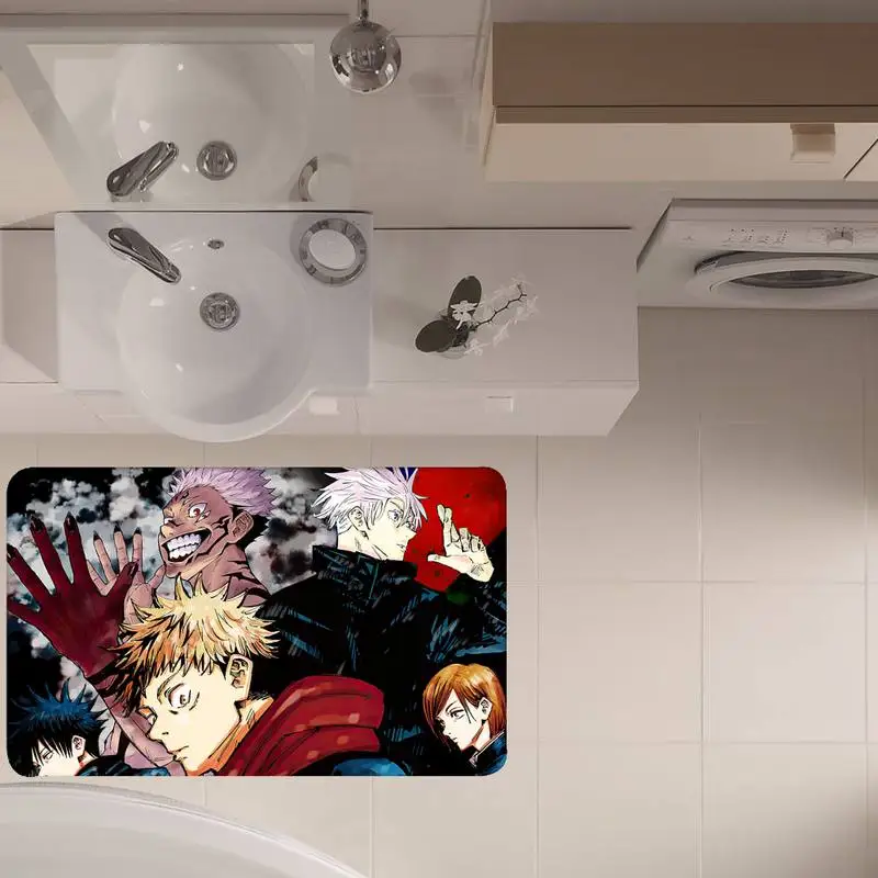

Коврик для душевой кабины в стиле аниме