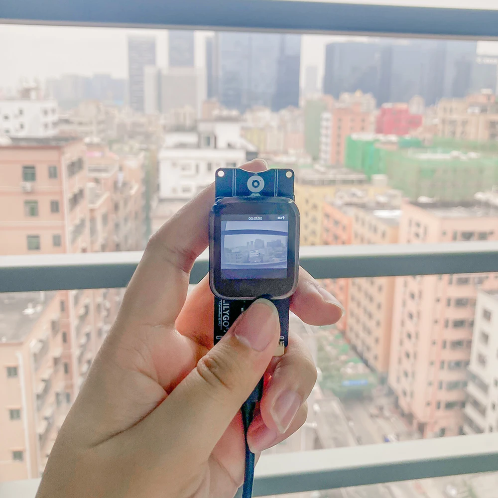 Материнская плата LILYGO T-Camera Plus S3 ESP32-S3 OV2640 с ЖК-экраном 1 3 дюйма