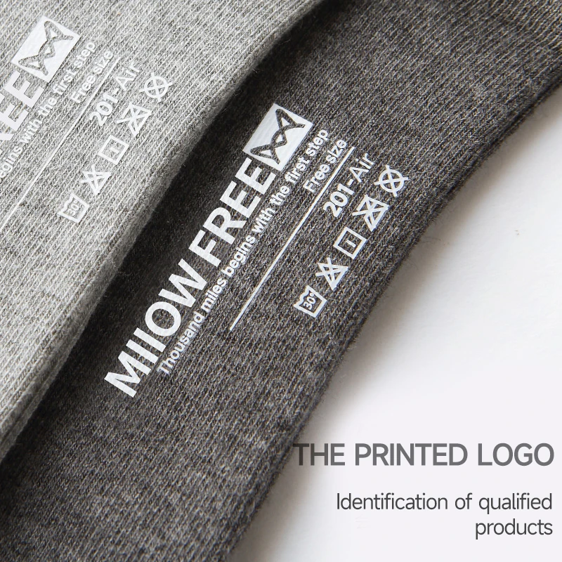 MiiOW 5 Pairs/lot Pure Cotton Men's Socks Set Business Breathable Summer Anti-Bacterial Male Middle Tube Sock for Man Gift Dress