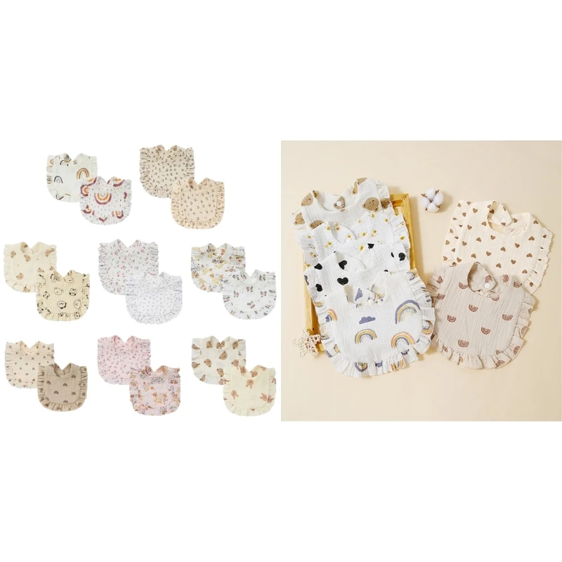 Рисунок 2 - Хлопковые нагрудники для новорожденных