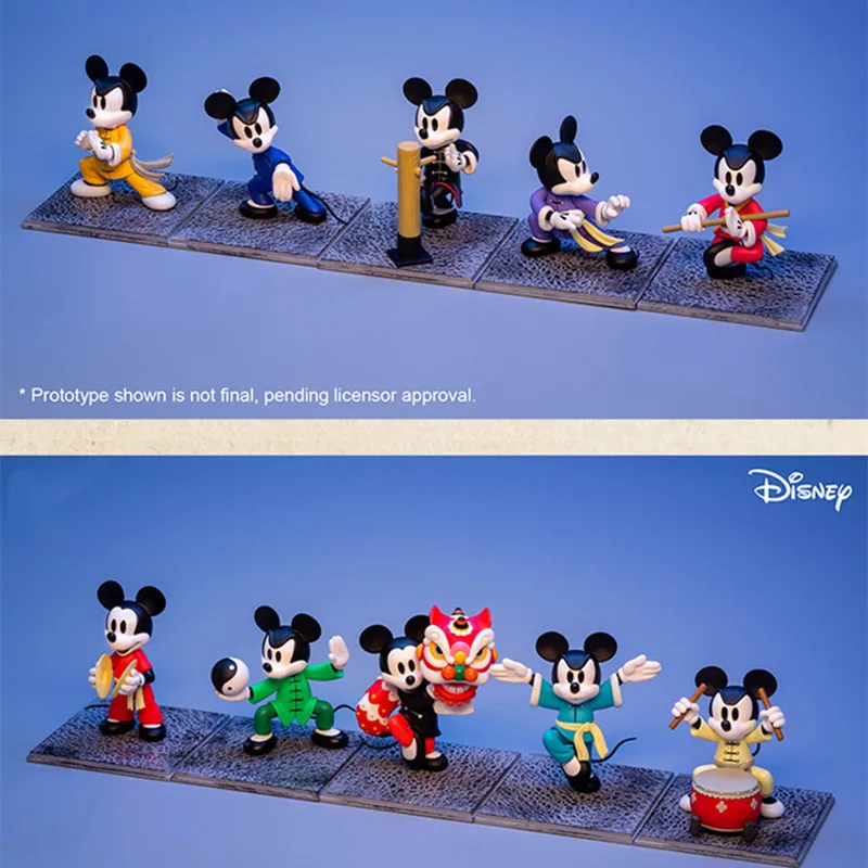 Новинка 2022 фигурка Микки Мауса из серии глухая коробка кукла китайского кунг-фу