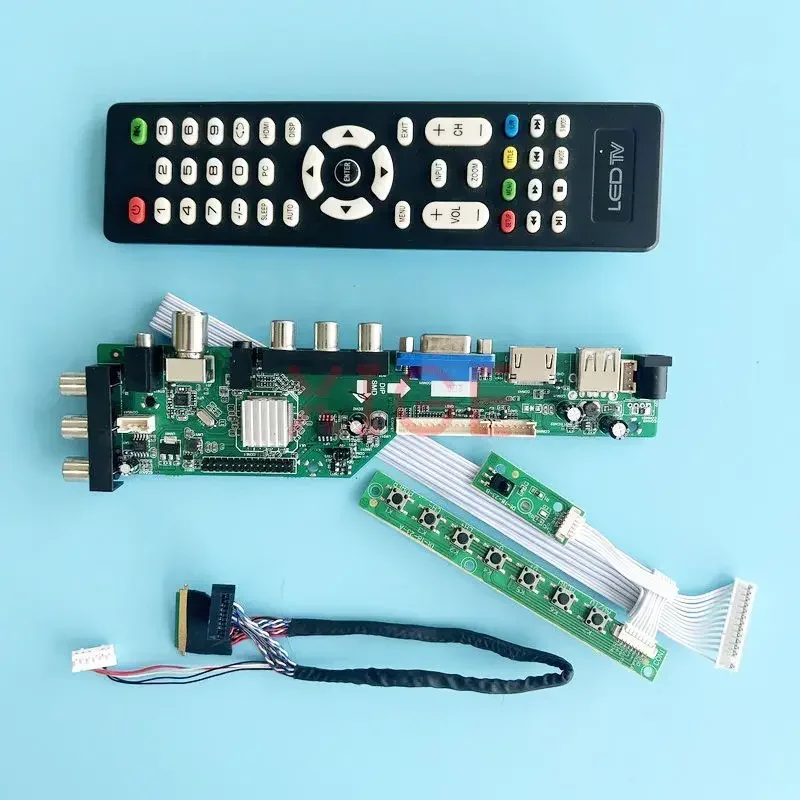 Для детской платы контроллера 12 1 дюйма 1280x800 экран ноутбука LVDS 40-контактный DVB-T/C