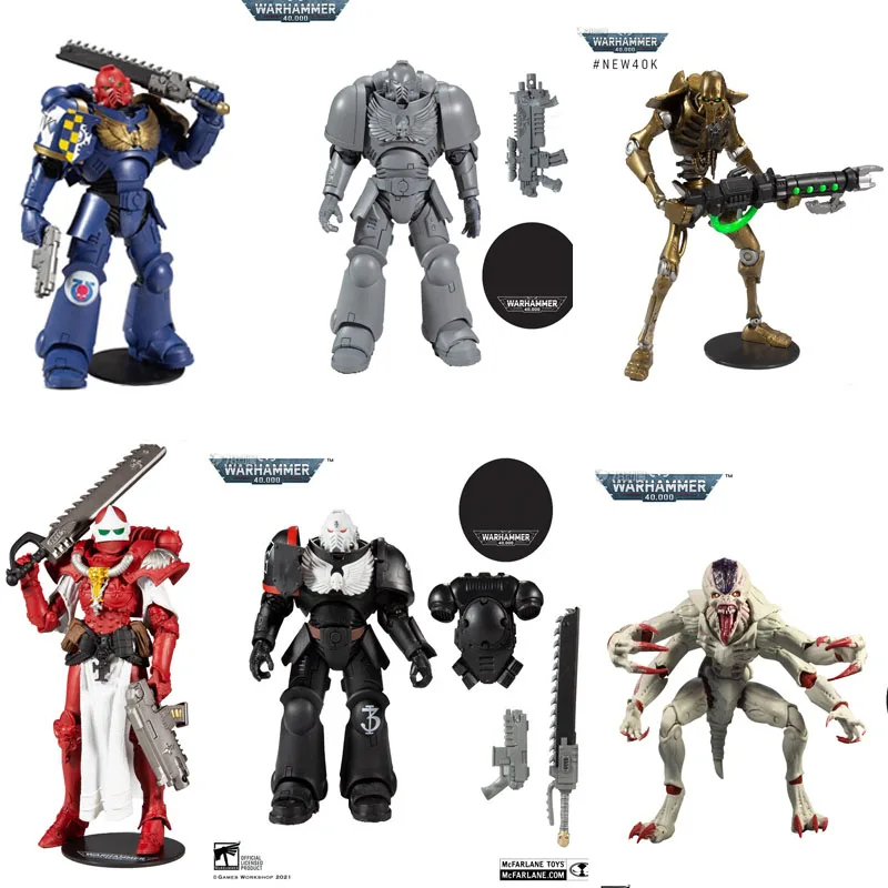

Оригинальные экшн-фигурки Mcfarlane Warhammer 40K, Коллекционная модель, космос, морской примарис, передвижная кукла, игрушка, подарок для детей