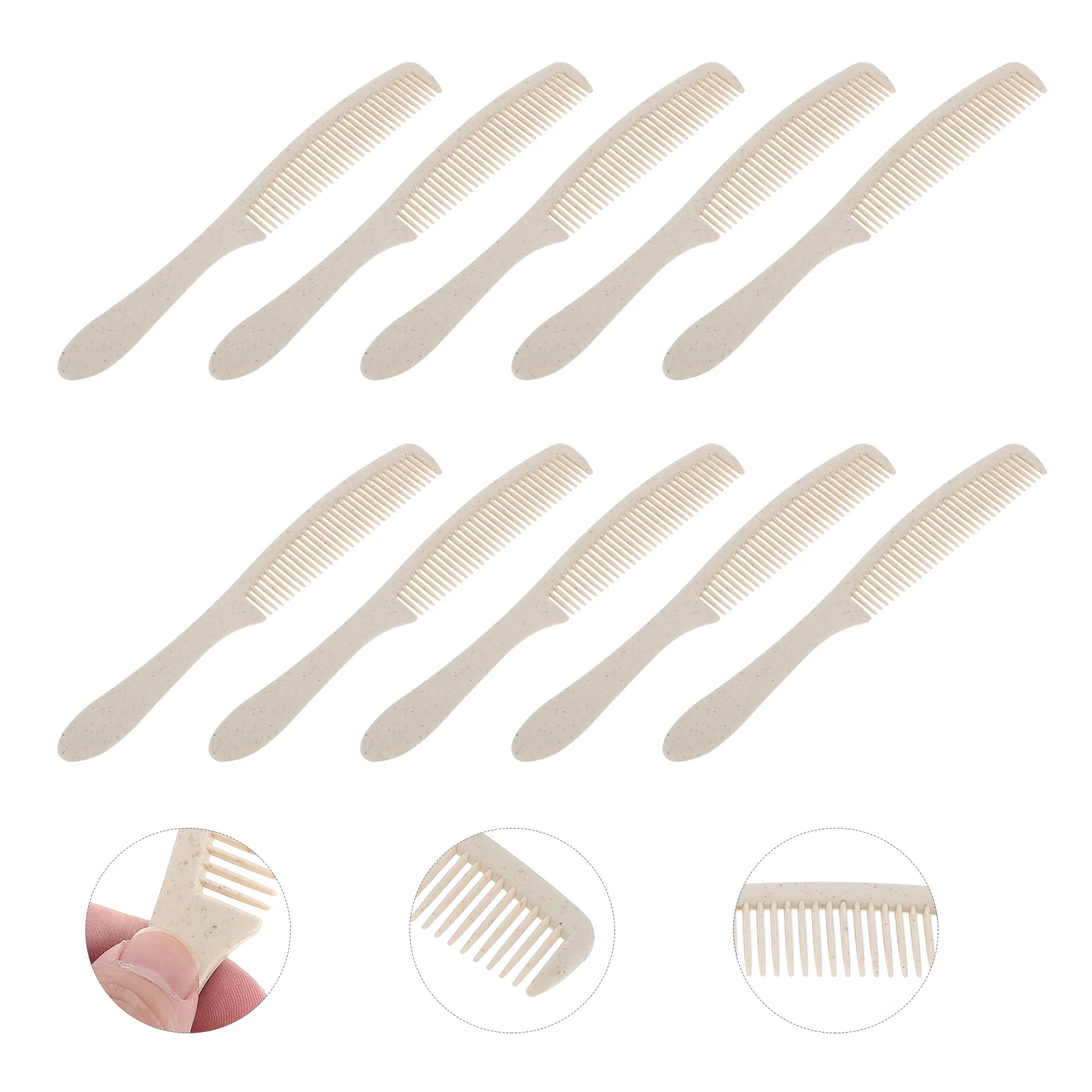 

Comb Hair Combs Bulk Thin Travelstyling Wrappedwomen Fiber Purse Individually Homelessparting Fine Salon Individual Smalltapered