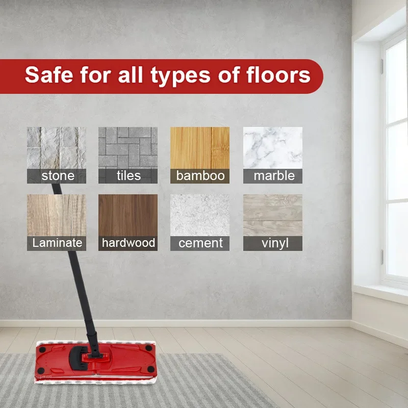 2в1 быстросохнущие моющиеся в машине подушечки для швабры из микрофибры