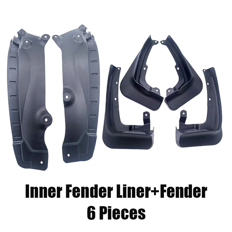 

Для BMW X3 IV G45 2024 2025 2026 Автомобильный вкладыш на крыло заднего колеса, брызговик, внутренний комплект защиты от брызг, комплект аксессуаров для подкладки брызговика