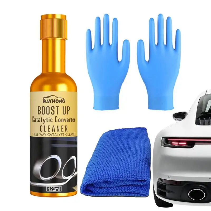 120ml Automobile Catalysts Clean Engine Accelerator Car Catalytic Converter Vehicle Cleaning Accessories For Exhaust Improvement