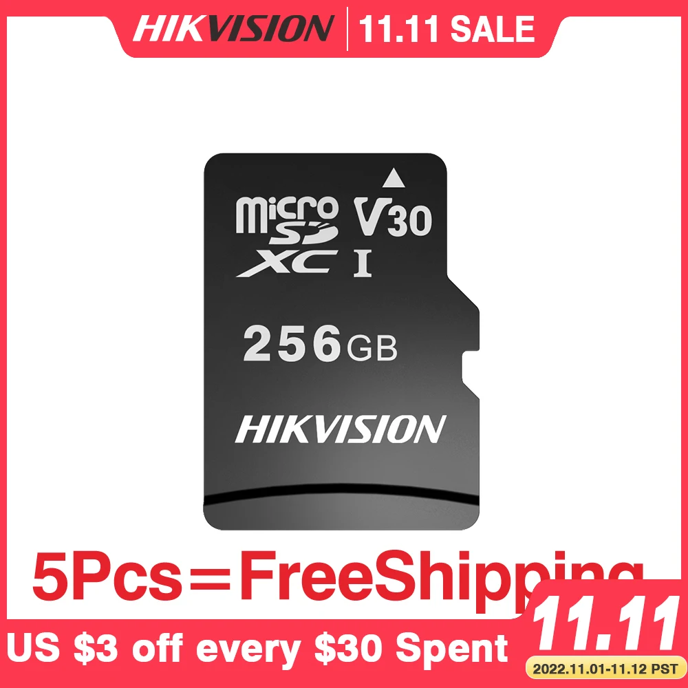

HIKVISION Micro SD Card Class10 8/16/32/64/128/256 GB Max 92M/s MicroSDHC/XC UHS-I TF card C10 Memory card #C1