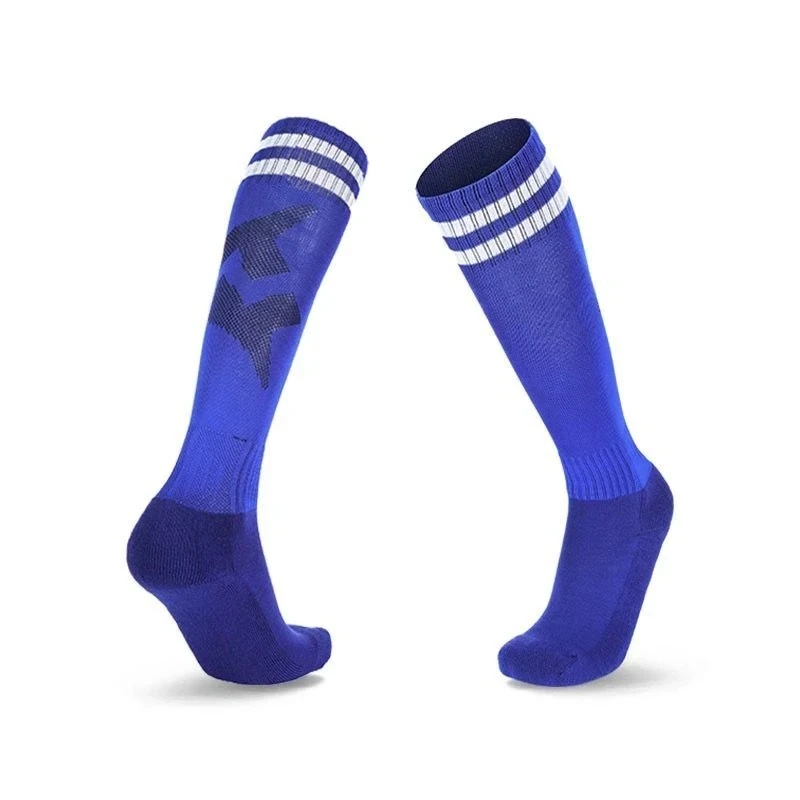 New High Quality Wear-resistant Football Sock Men Kids Boys Sports Long Towel Socks Basketball Cycling Thicken Sox Non-slip