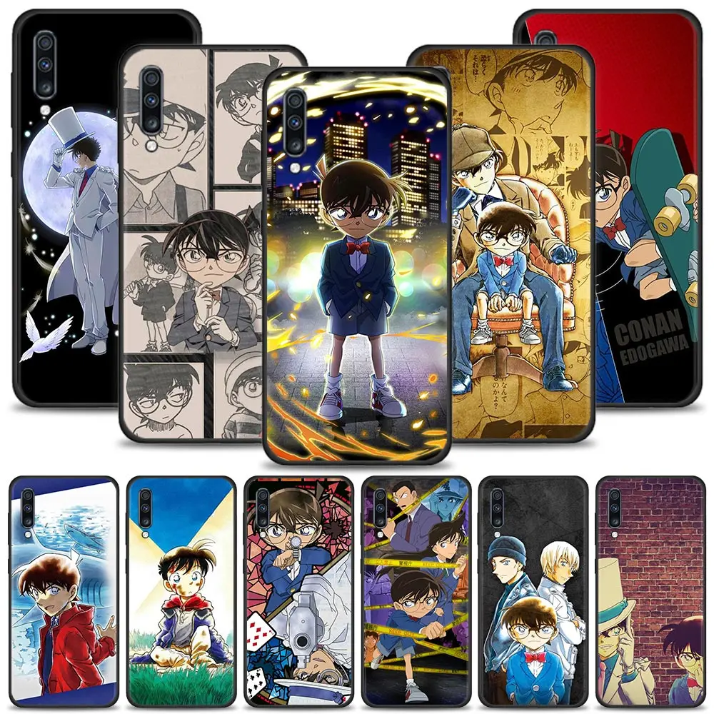 Чехол Conan Kudo Shinichi и Kaitou Kiddo для Samsung A50 A40 A30 A30s A20s A20e A20 M51 M31 M31s M30s M62 M52 M22 M12 M21 |