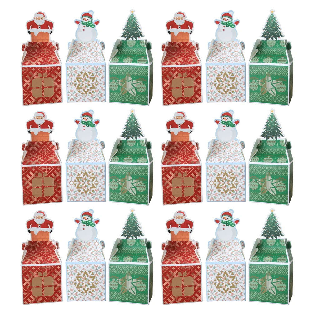 

Box Boxes Christmas Gift Candypaper Treat Housecookie Packaging Favor Goodiegifts Holiday Snackparty Storage Cartoon Apples Tree