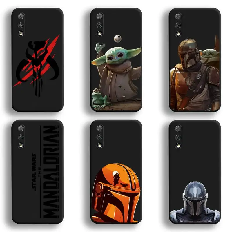 

Disney Star Wars The Mandalorian Phone Case For Huawei Honor 30 20 10 9 8 8x 8c v30 Lite view 7A pro