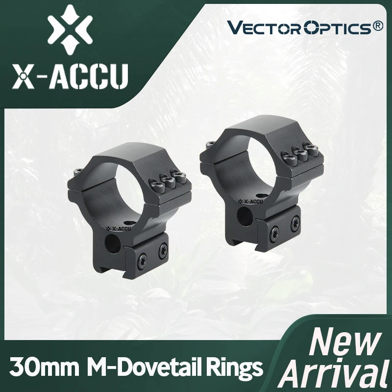 

Vector Optics 30 мм X-Accu 1 "/1,25''/1,5 ''кольца прицела Пикатинни с профилем центральной высоты, превосходная точность для настоящего огнестрельного оруж...