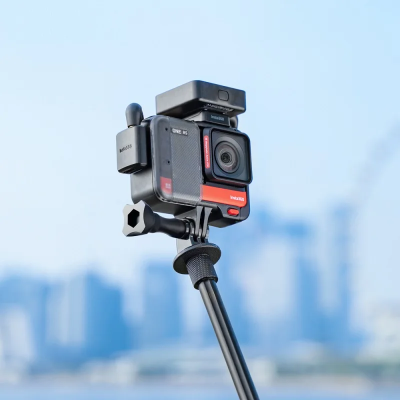 Адаптер микрофона Insta360 ONE RS для спортивной камеры Insta 360 более четкого аудио Vlog Video