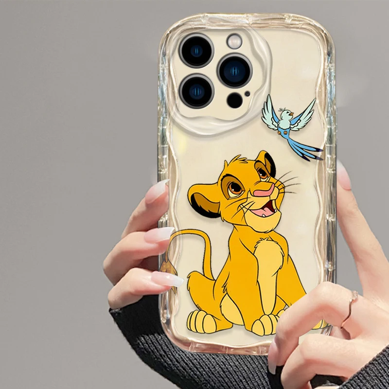 Мультяшный чехол с симбой король льва для Apple iPhone 15 14 13 12 11 Pro X XR XS Max Plus 8 7 Plus SE волнистый масляный чехол для телефона (art.: 3920c86dccc8e) - 3920c86dccc8e
