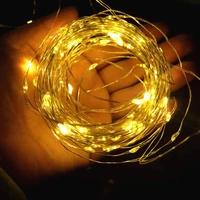 12510m led copper wire string fairy lights christmas tree decorations outdoor wedding party garland gifts diy garden lights