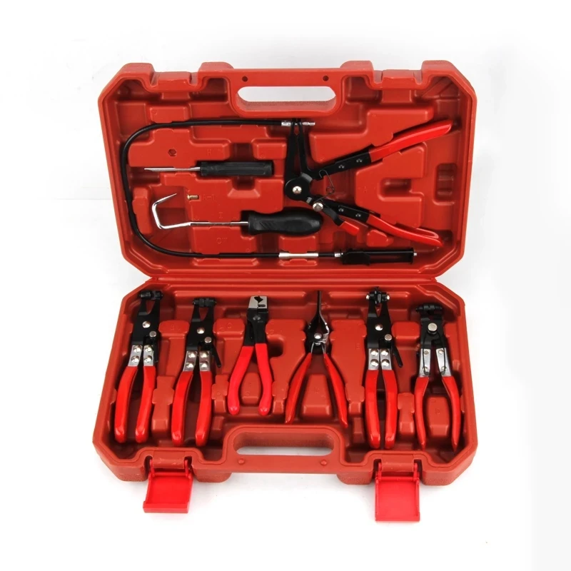 

New low price Auto Hose Clamp Ring Clamp Curved Remover Oil Seal Screwdriver Auto Repair Tool Metal Painting 8*12inch