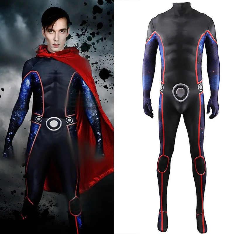 

Wiccan William Billy Cosplay Costume Spandex Zentai Suit Superhero Bodysuit Jumpsuit Halloween Costume Cosplay