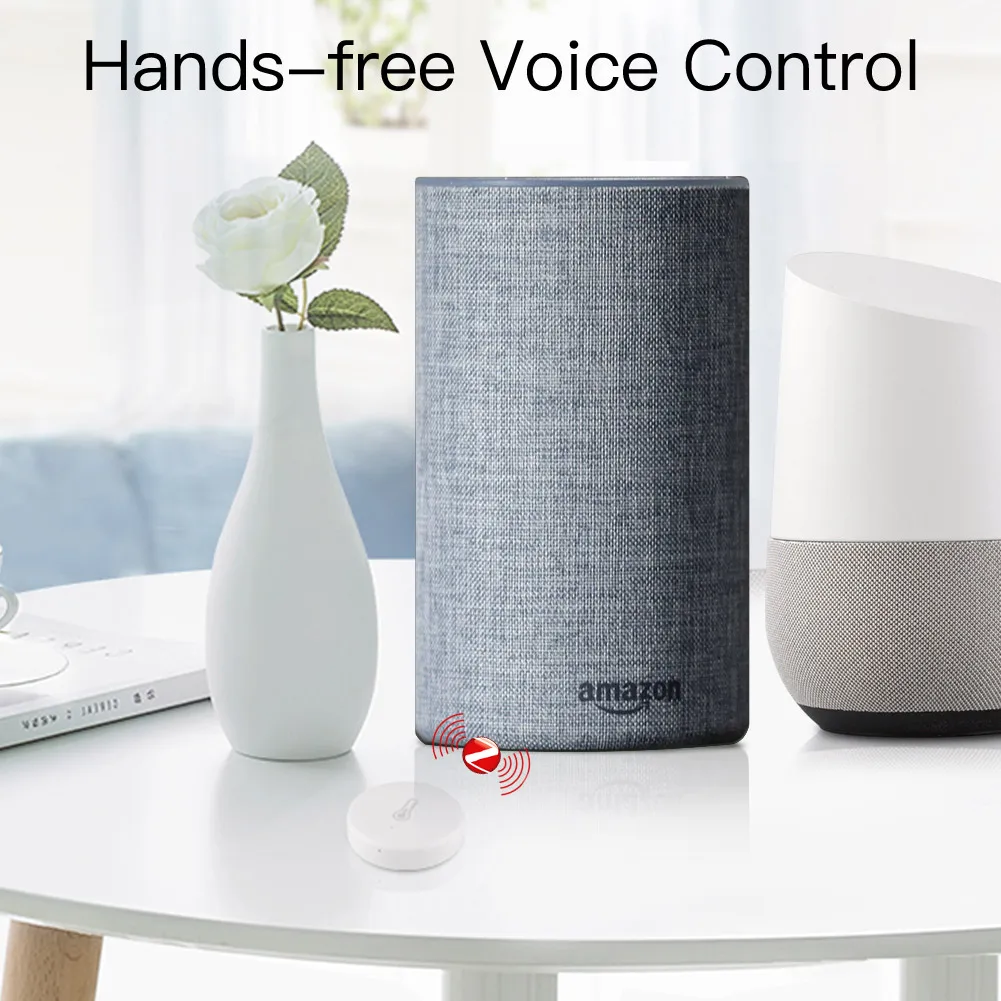 Умный датчик температуры и влажности Tuya Smart ZigBee питание от батареи безопасность с