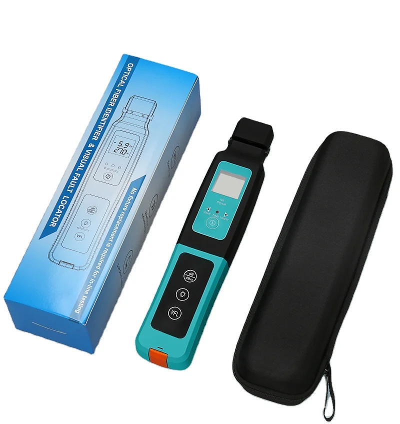 

BYXGD Fiber Optic Identifier with 10mw Visual Fault Locator FTTH SM MM Handheld fiber optical identifier cable tester