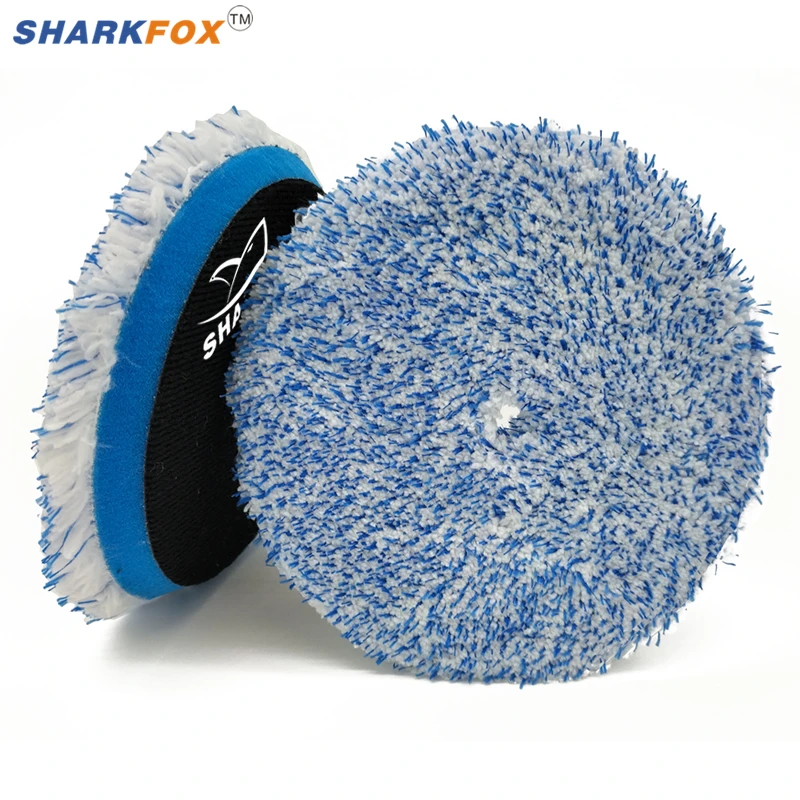 1Pieces 5/6inch Microfiber Polishing Pad For Cars Body Polis