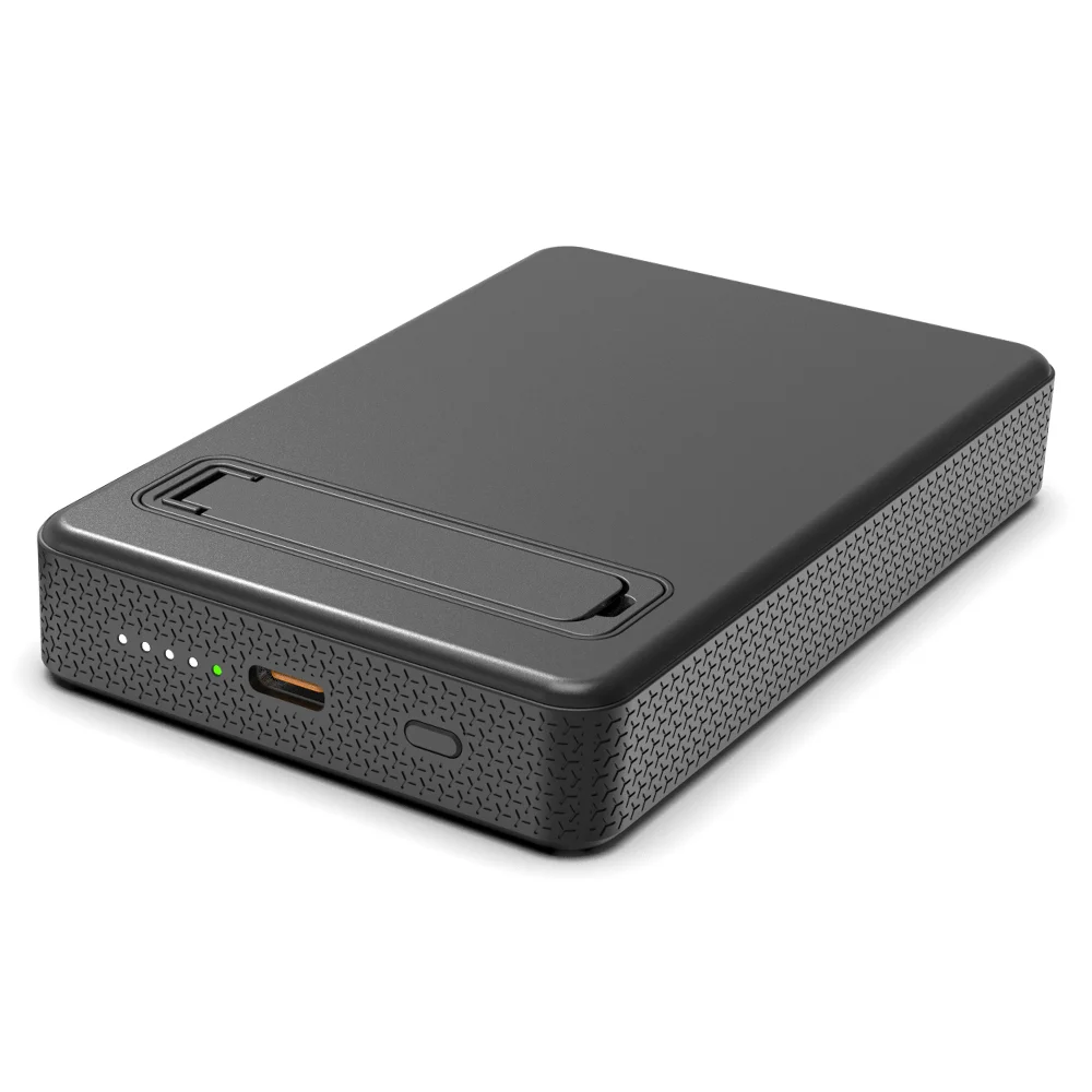 Тонкий 10000 мАч Магнитный внешний аккумулятор беспроводная Высокоскоростная