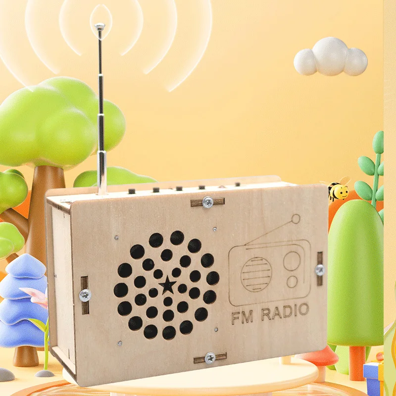 

DIY FM Радио Модель студенческое образование научное обучение экспериментальное оборудование паровые игрушки
